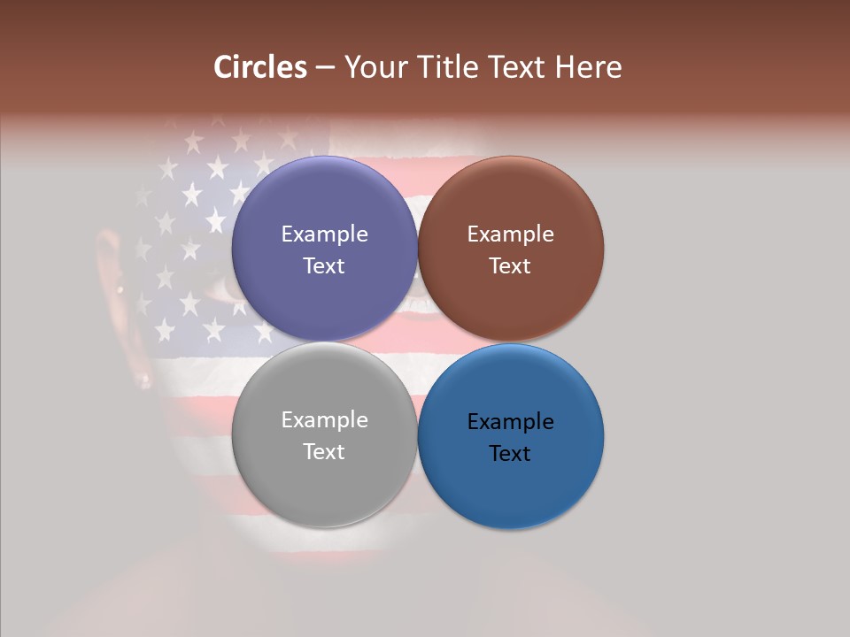 World Nationalistic Flag PowerPoint Template