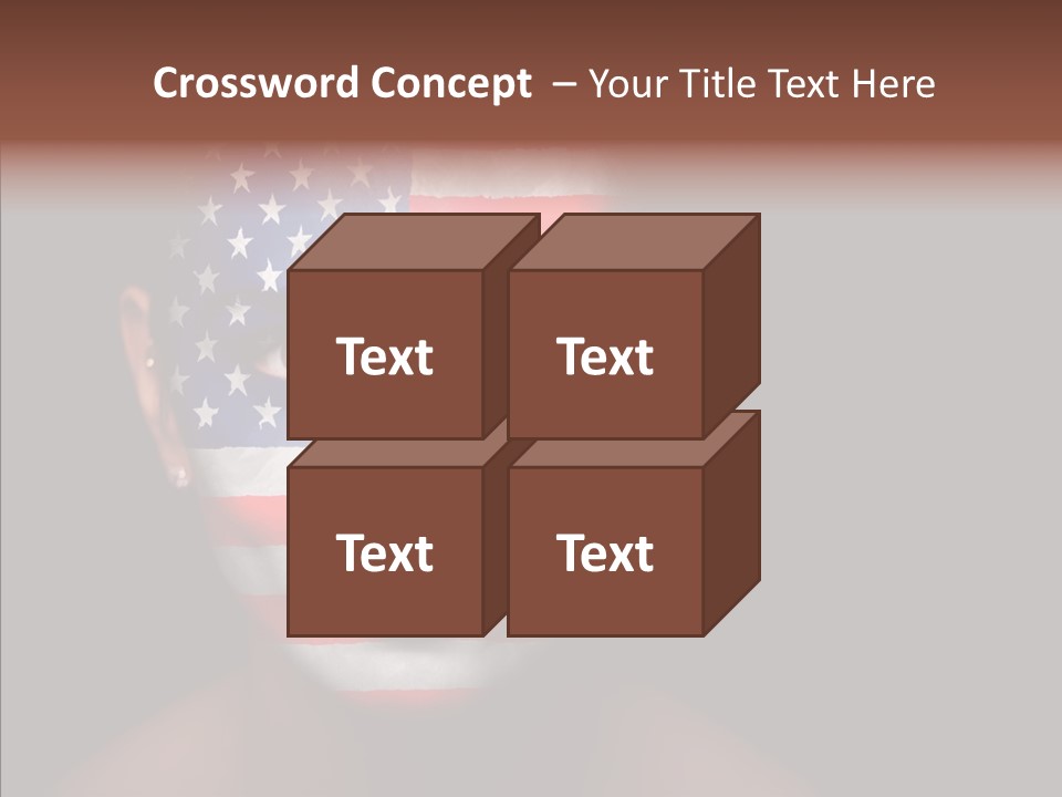 World Nationalistic Flag PowerPoint Template