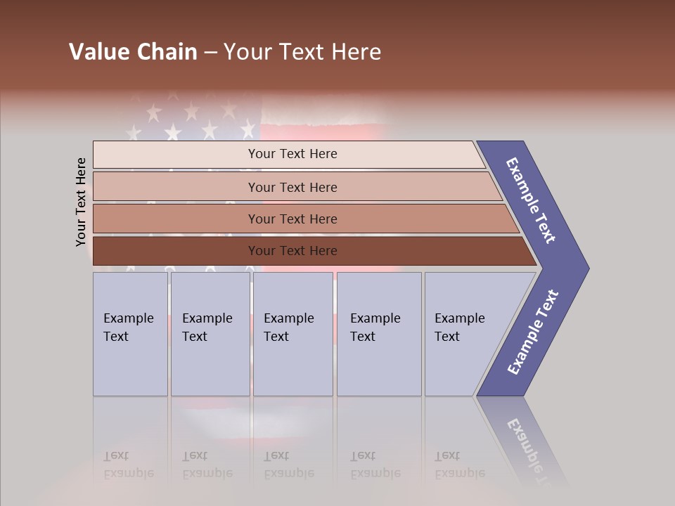 World Nationalistic Flag PowerPoint Template