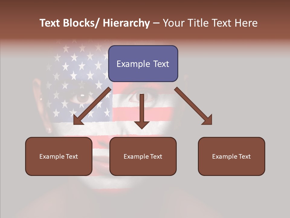 World Nationalistic Flag PowerPoint Template