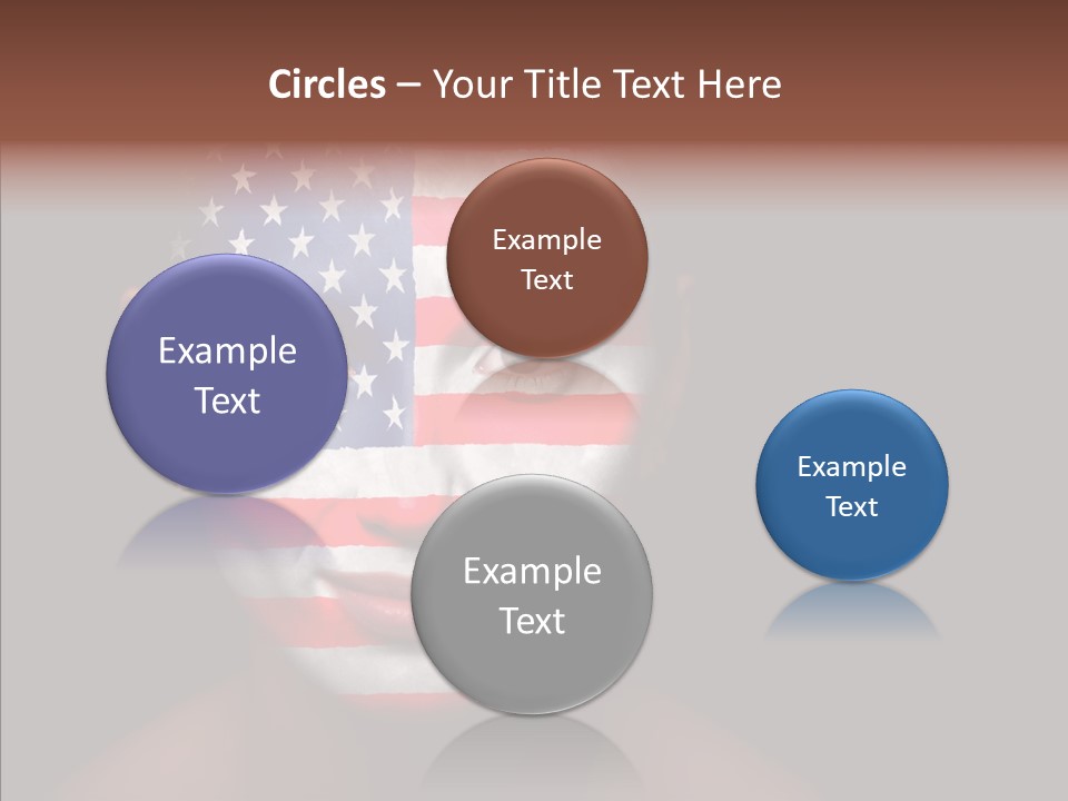 World Nationalistic Flag PowerPoint Template