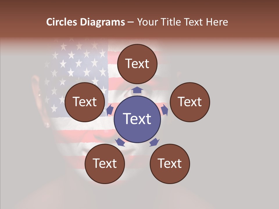 World Nationalistic Flag PowerPoint Template