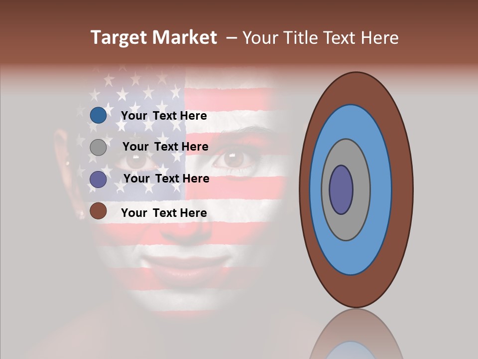 World Nationalistic Flag PowerPoint Template