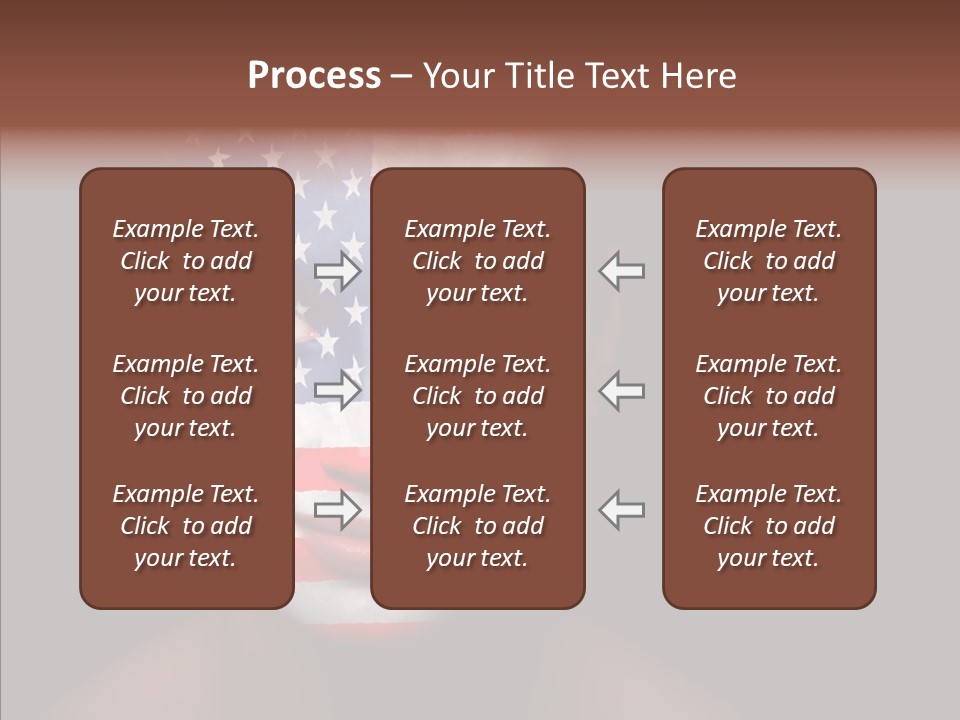World Nationalistic Flag PowerPoint Template