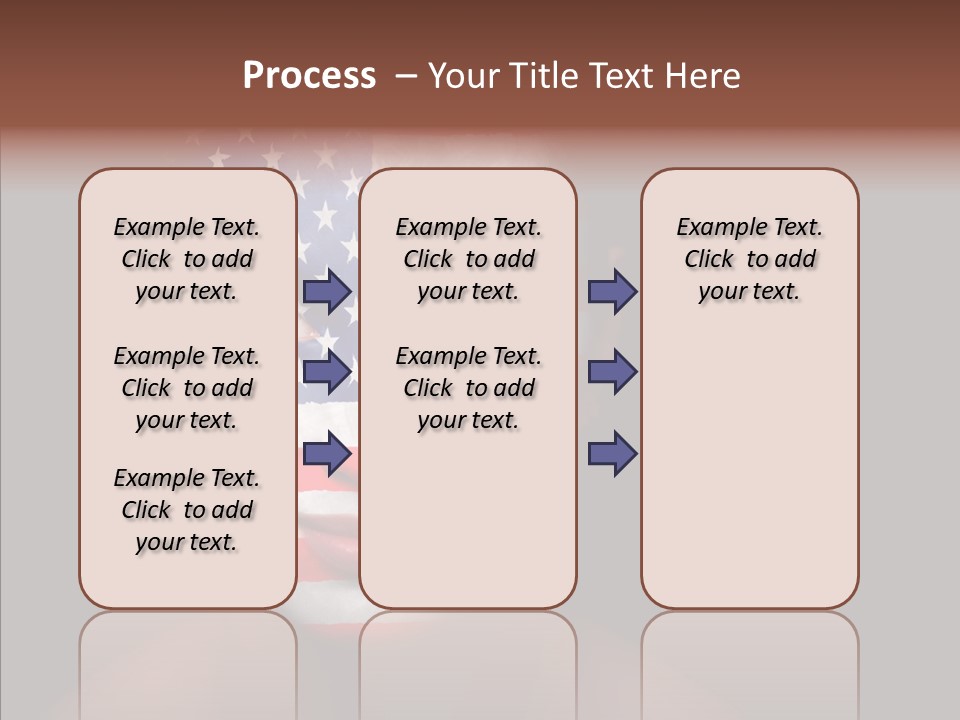 World Nationalistic Flag PowerPoint Template