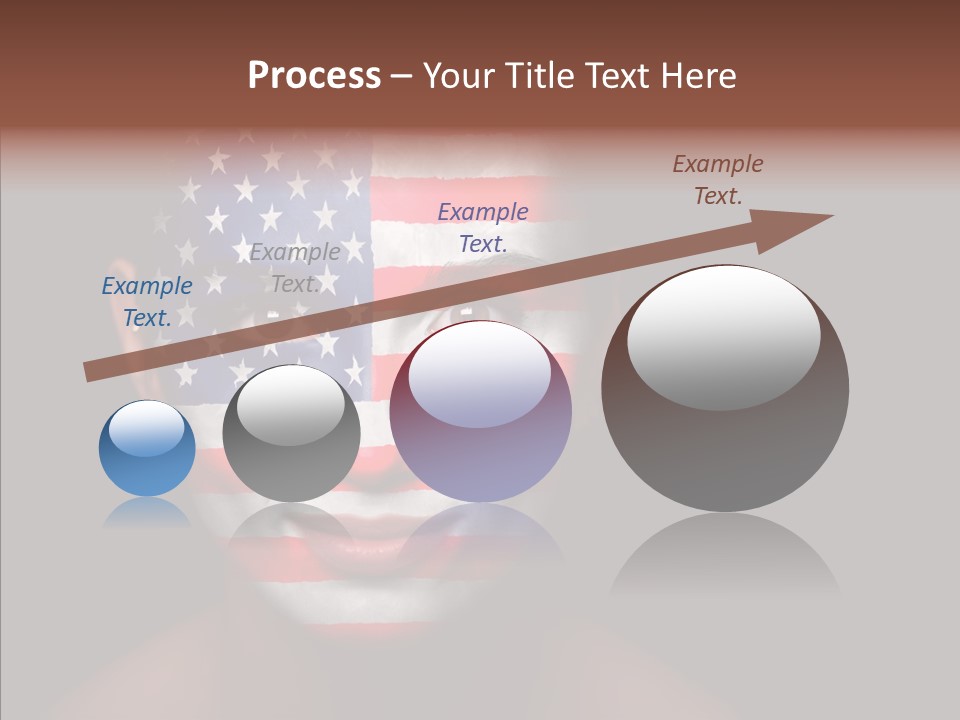 World Nationalistic Flag PowerPoint Template
