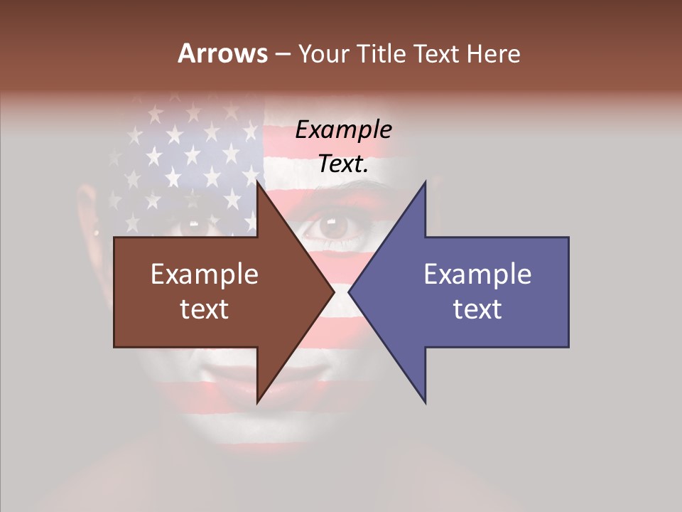 World Nationalistic Flag PowerPoint Template