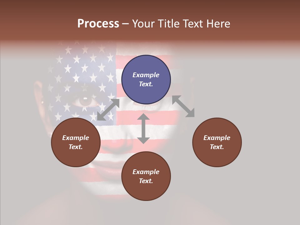World Nationalistic Flag PowerPoint Template