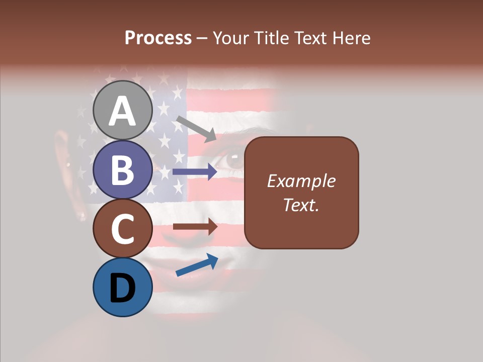 World Nationalistic Flag PowerPoint Template