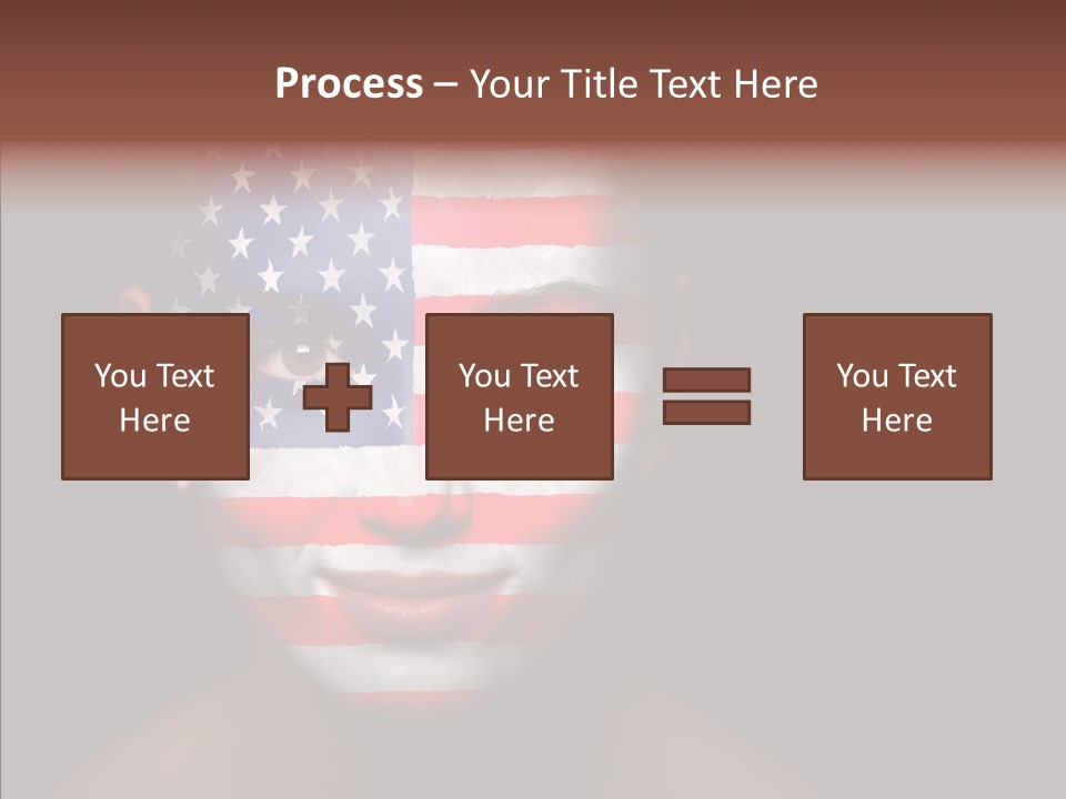 World Nationalistic Flag PowerPoint Template