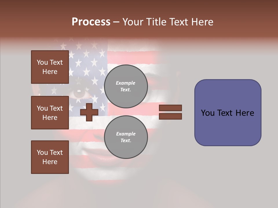 World Nationalistic Flag PowerPoint Template