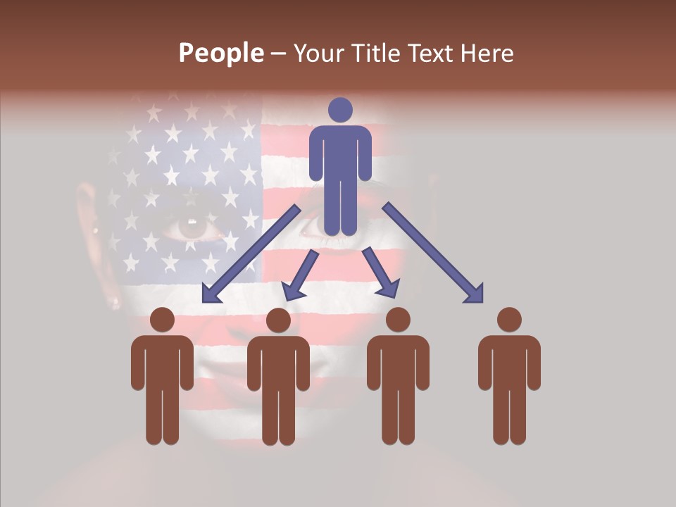 World Nationalistic Flag PowerPoint Template