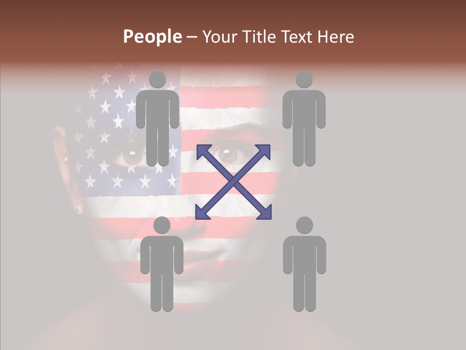 World Nationalistic Flag PowerPoint Template