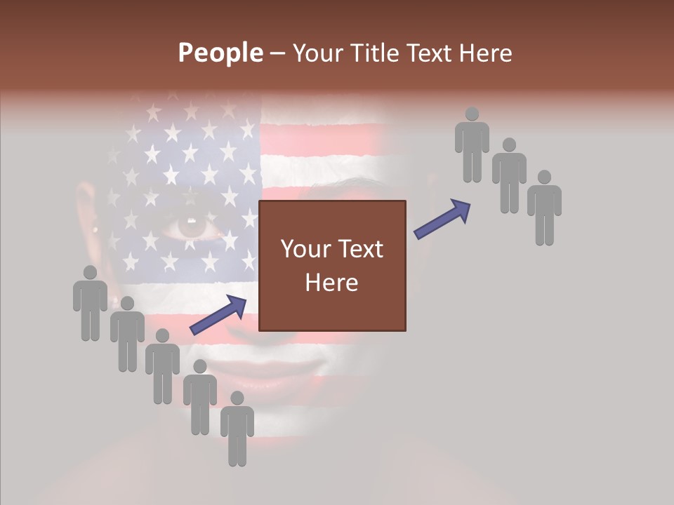 World Nationalistic Flag PowerPoint Template