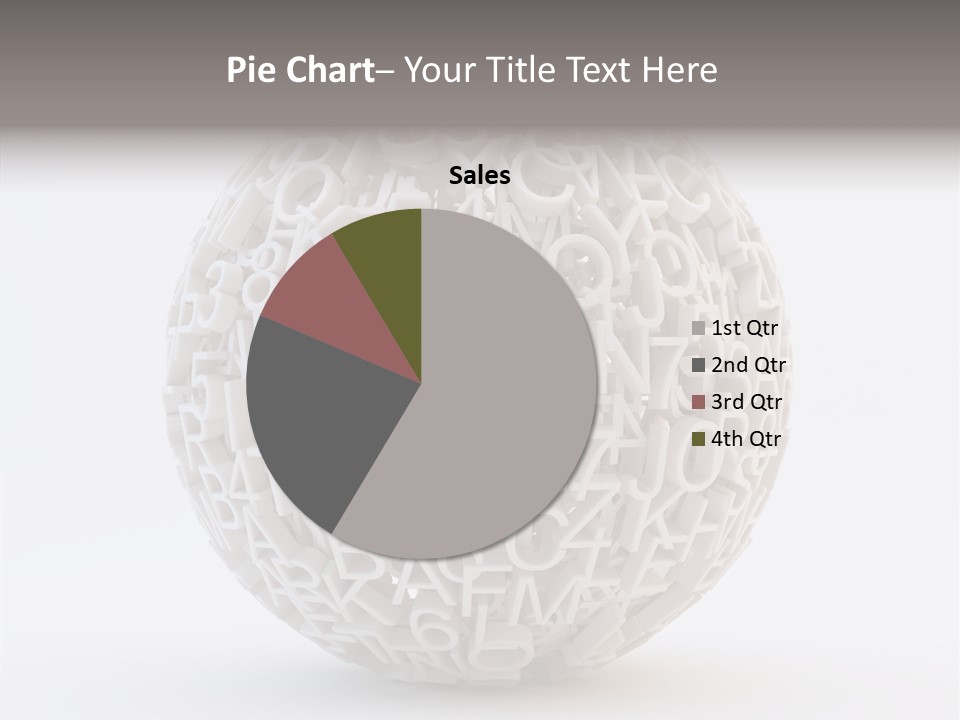 Globe Learn Uppercase PowerPoint Template