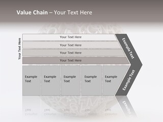 Globe Learn Uppercase PowerPoint Template