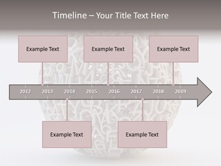 Globe Learn Uppercase PowerPoint Template