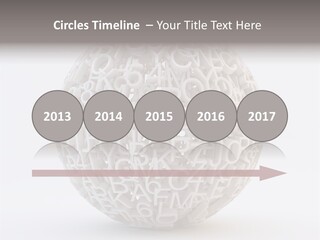 Globe Learn Uppercase PowerPoint Template