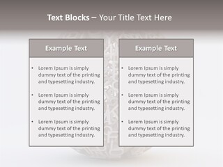 Globe Learn Uppercase PowerPoint Template