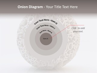 Globe Learn Uppercase PowerPoint Template