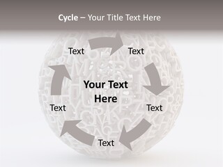 Globe Learn Uppercase PowerPoint Template