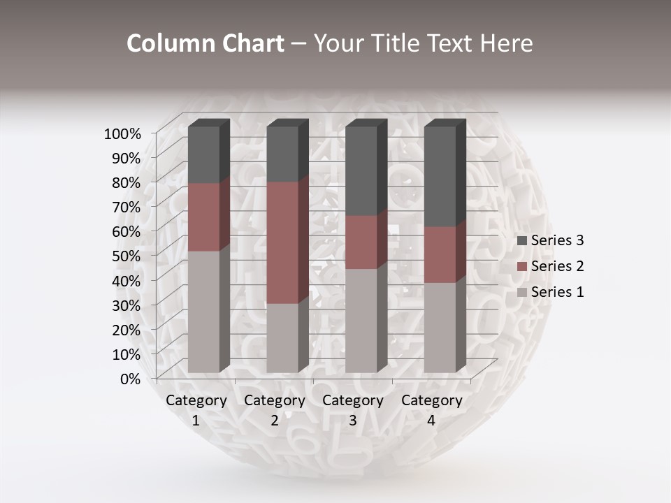 Globe Learn Uppercase PowerPoint Template