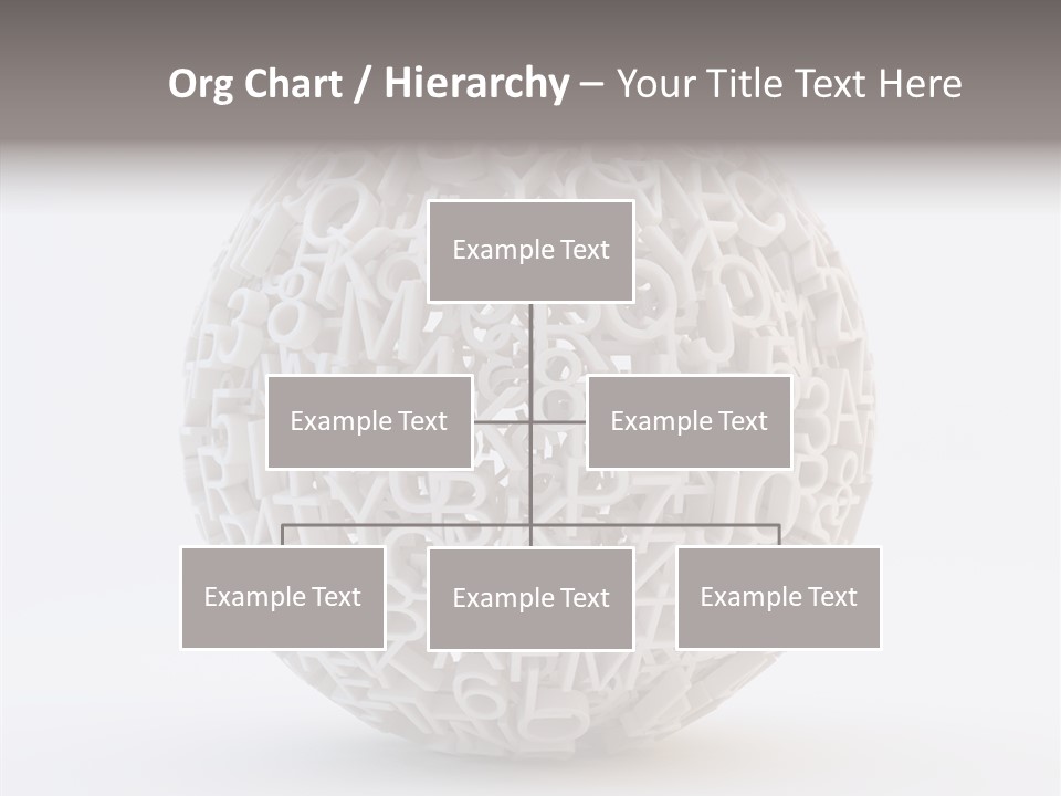 Globe Learn Uppercase PowerPoint Template