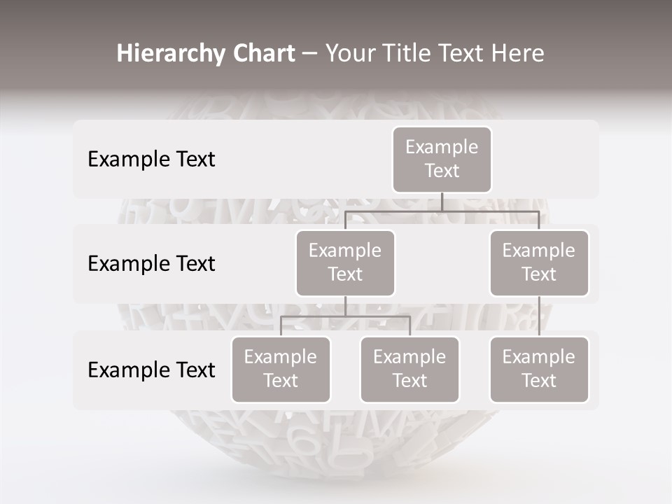 Globe Learn Uppercase PowerPoint Template