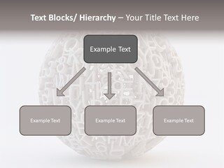 Globe Learn Uppercase PowerPoint Template