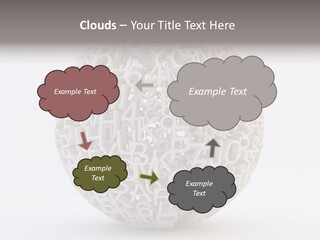 Globe Learn Uppercase PowerPoint Template