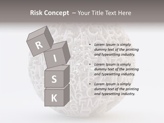 Globe Learn Uppercase PowerPoint Template