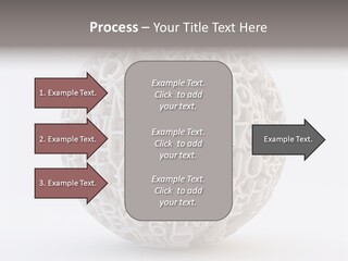 Globe Learn Uppercase PowerPoint Template