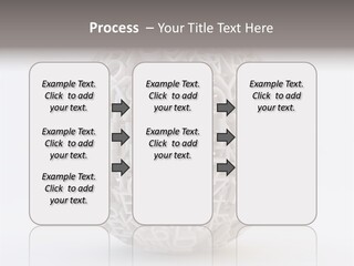 Globe Learn Uppercase PowerPoint Template