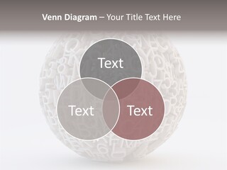 Globe Learn Uppercase PowerPoint Template