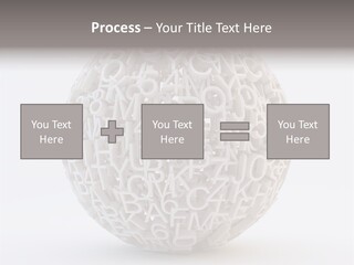 Globe Learn Uppercase PowerPoint Template