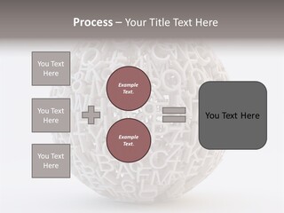 Globe Learn Uppercase PowerPoint Template