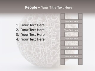 Globe Learn Uppercase PowerPoint Template