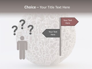 Globe Learn Uppercase PowerPoint Template