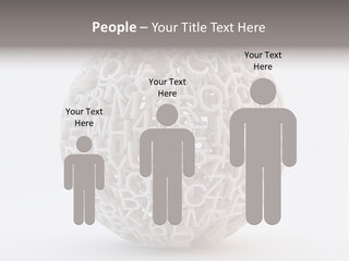 Globe Learn Uppercase PowerPoint Template