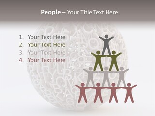 Globe Learn Uppercase PowerPoint Template