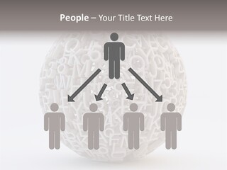 Globe Learn Uppercase PowerPoint Template