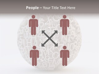 Globe Learn Uppercase PowerPoint Template