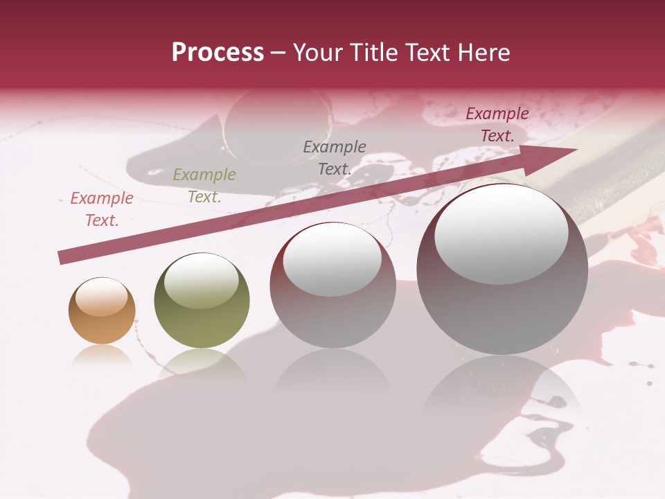 Violence War Gun PowerPoint Template