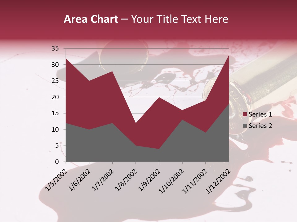 Violence War Gun PowerPoint Template