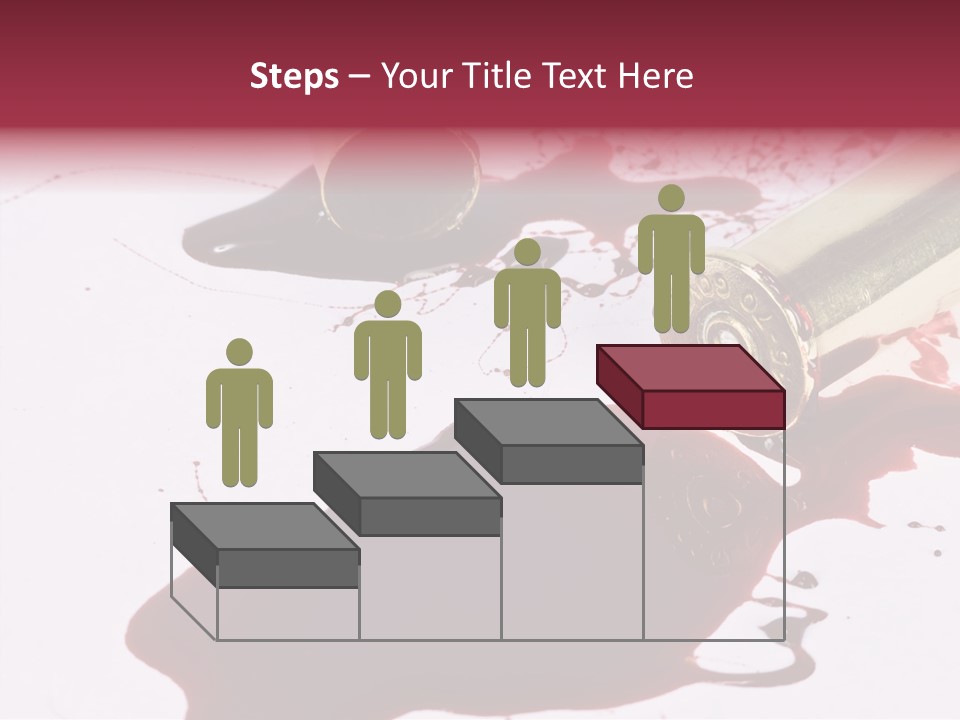 Violence War Gun PowerPoint Template