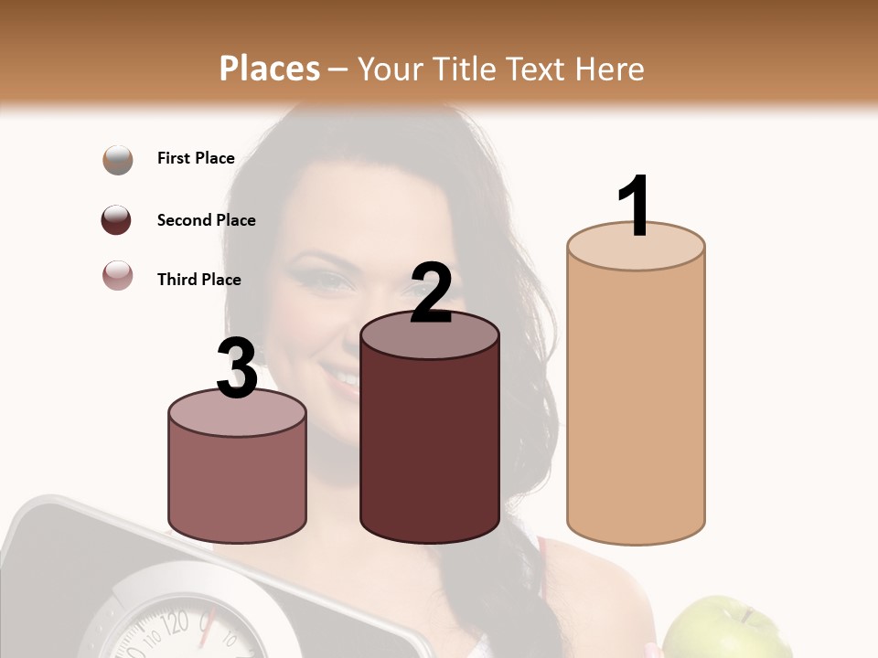 Healthy Fit Sporty PowerPoint Template