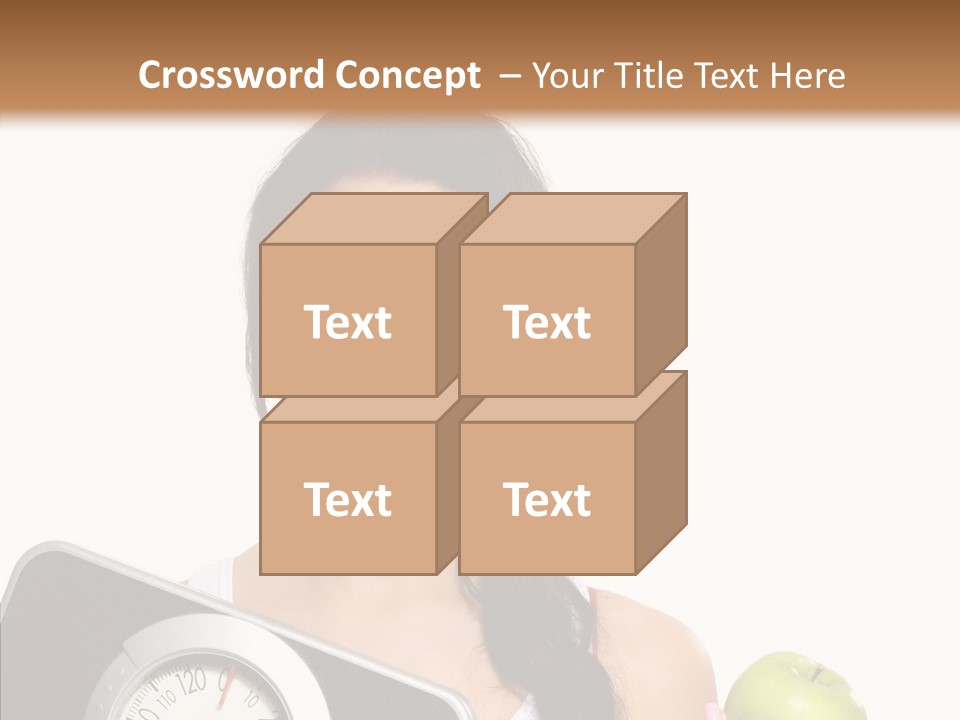 Healthy Fit Sporty PowerPoint Template