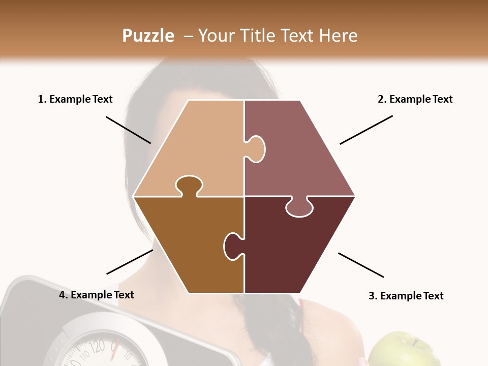 Healthy Fit Sporty PowerPoint Template