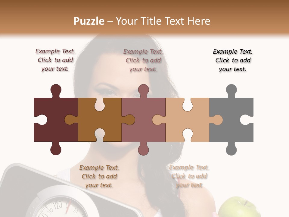 Healthy Fit Sporty PowerPoint Template