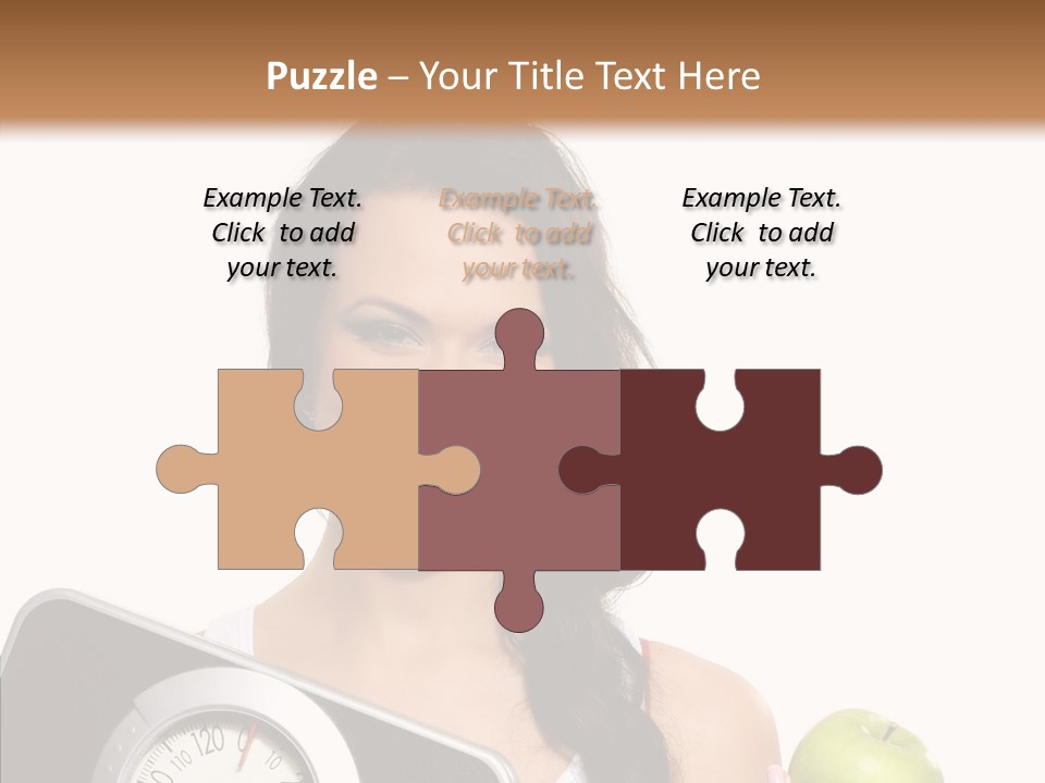 Healthy Fit Sporty PowerPoint Template